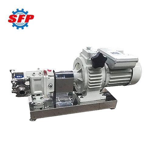 3RP Lobe Pump With Infinitely Variable Speed Reducer